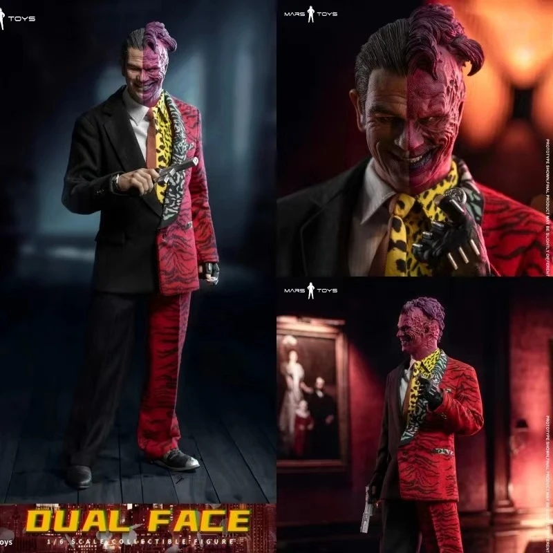 

【In stock】Mars Toys MAT024 1/6 Scale Two-Face with Double Headed Carving Full Set For 12inchs Action Figure Model Toys