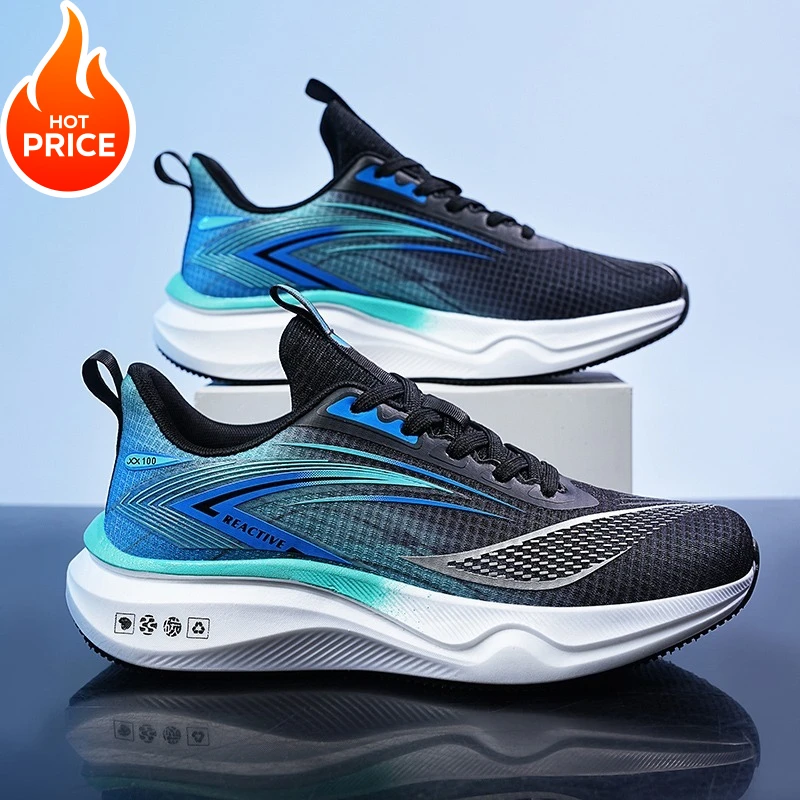 

Men's Low-Top Running Shoes Breathable Mesh Casual Sneakers Spring Summer Autumn Seasonal Color Block Student Sports Footwear