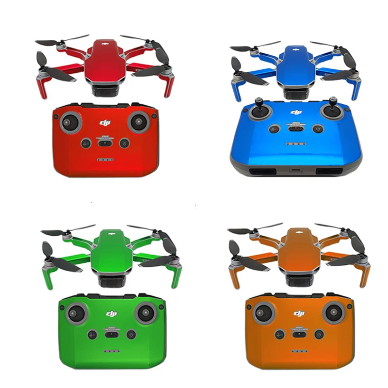 FOR DJI Mini 2/MINI 2 SE Stickers Skin Protective Drone Body Arm Remote Control Protector Skins For DJI Mini 2 Drone Accessories