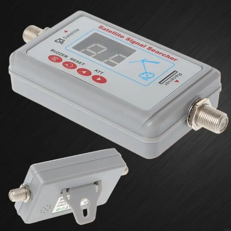 55KC Digital Antena Satélite Finder Meter Searcher LCD Display SF-95DL