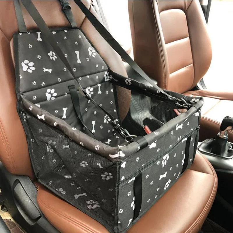 Waterproof Car Seat Cover for Pet, Folding Hammock, Bag Basket, Car Protector, Cat and Puppy, House, Travel, 2 in 1