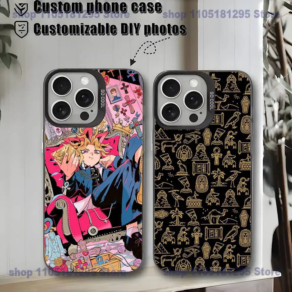 

Yu-Gi-Oh Game Phone Case For iPhone17,16,15,14,13,12,11,Mini,Pro,MAX,plus,Black Matte Shockproof Cover