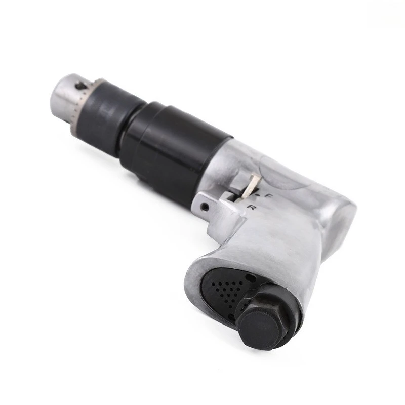 Taladro Neumático Reversible de Alta Resistencia de 3/8 Pulgadas, Mandril de 10 Pulgadas, 1700 rpm, 90 Mpa, para Perforar Paredes, Pisos y Placas de Hierro, Herramienta Neumática