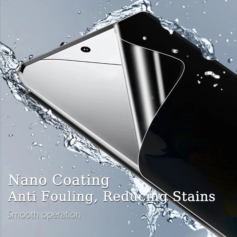 2Pcs Anti-Spy Privacy Hydrogel Film For Xiaomi Redmi Note 13 4G Screen 13 Pro 5G 13 Screen Protector
