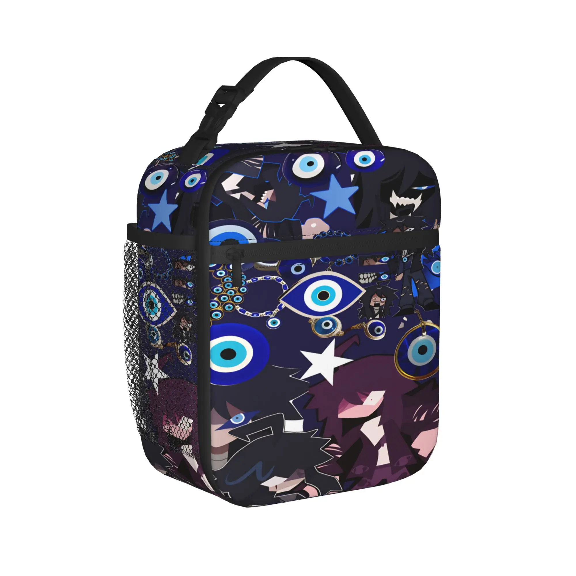 Fundamental Paper Education Lunch Bag  Casual Lunch Box For Unisex Travel Portable Cooler Bag Oxford Thermal Tote Handbags