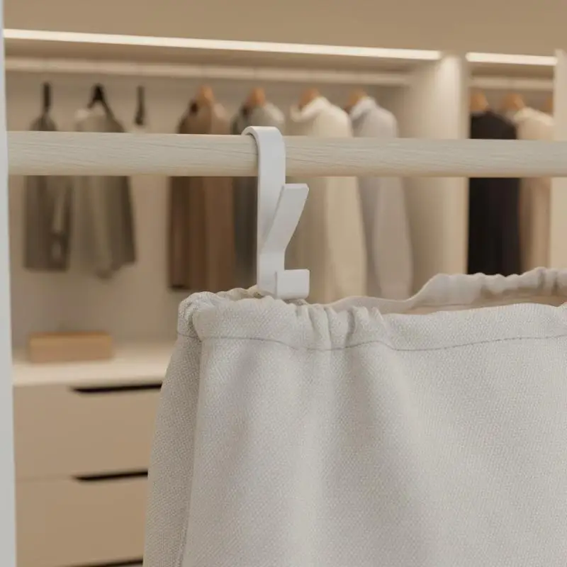 3/6PCS Bathroom Hanger Clips Heated Towel Radiator Rail Hook Holder Multifunction Drying Rack Hook Towel Clothes Storage Hanger