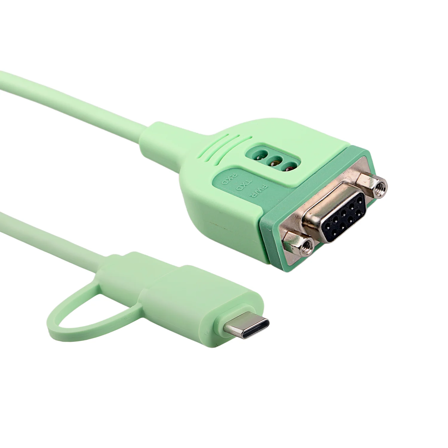 USB Type C  to DB9 RS232 Serial Cable FTDI FT232RL Chip USB 2.0 Male to DB9 Female Converter Adapter for PLC Router Programming