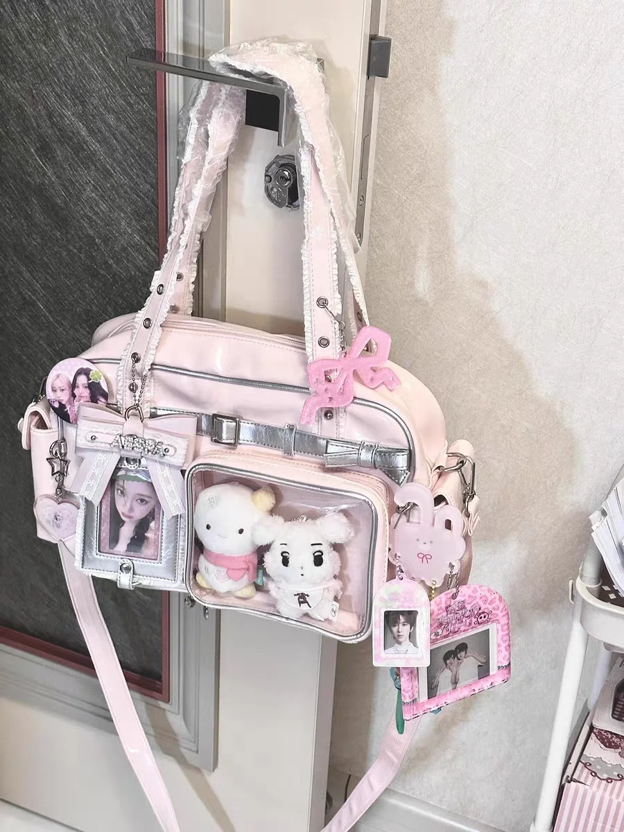 

Knot JK orm Bag 2026 New Version Single oulder Handbag Bilibili Doll Bag Small Pain Bag Crossbody Leisure