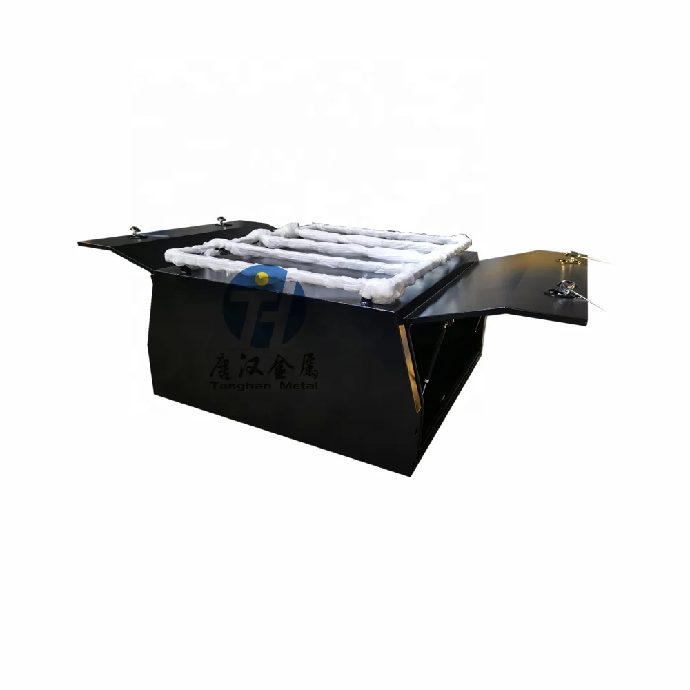 alu custom ute canopy toolbox with fridge slide and tradies rack for pickup truck