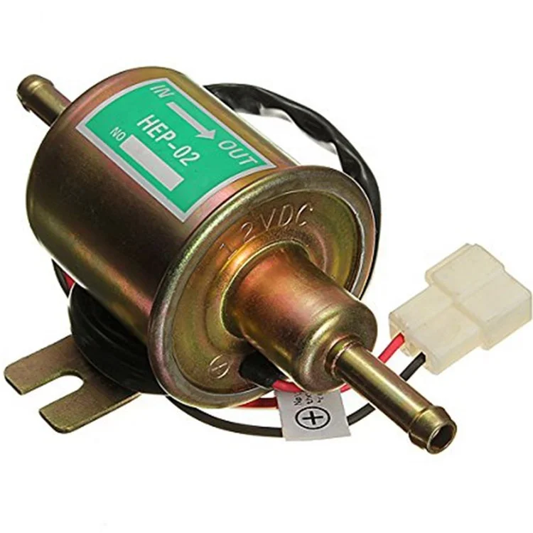 universal fuel pump high quality low pressure universal diesel petrol gasoline electric fuel pump hep-02