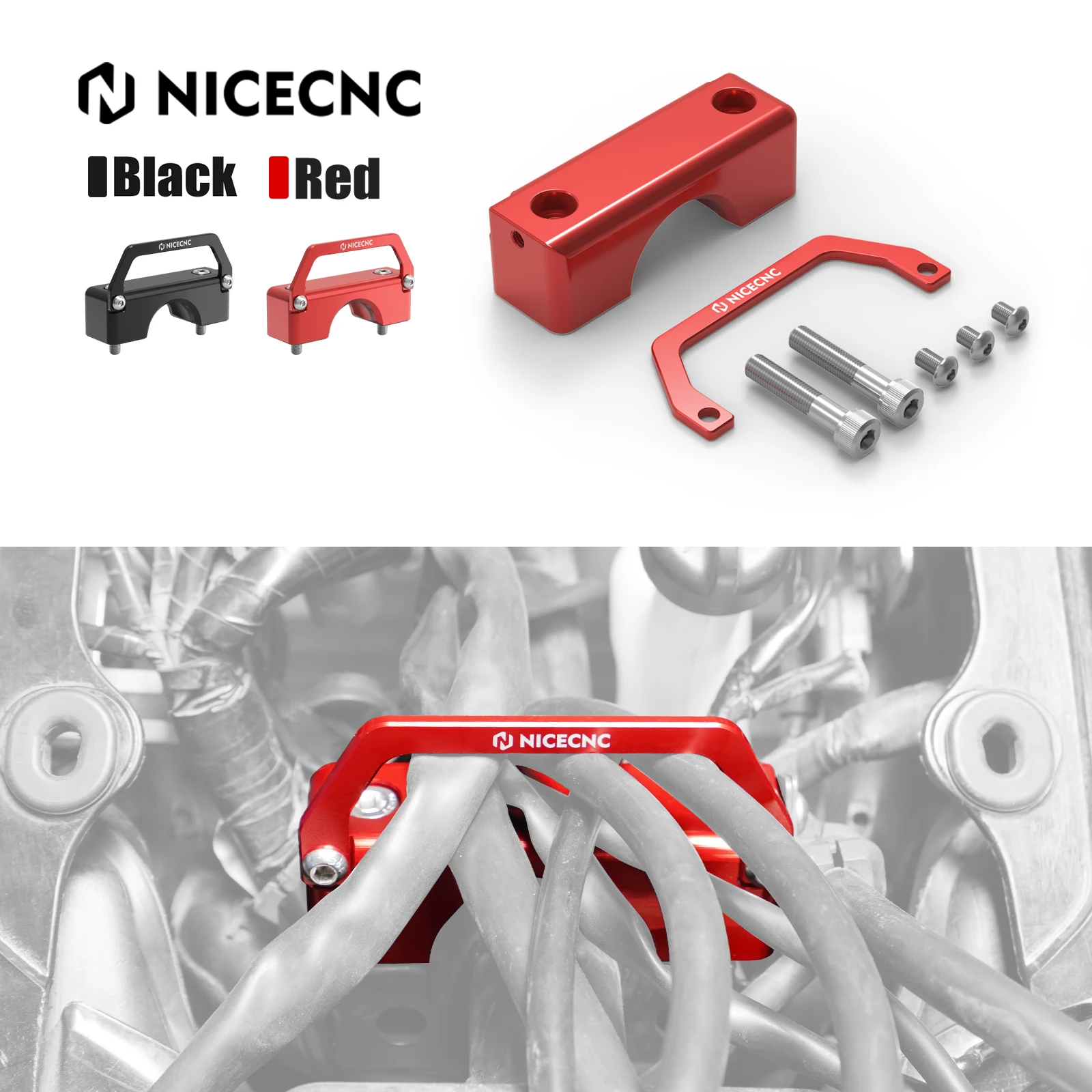 

For Honda TRX450ER 2008-2014 ATV Steering Stem Clamp For Honda TRX450ER 2008-2014 Replaces 53220-HP1-A00 T6-6061 Aluminum