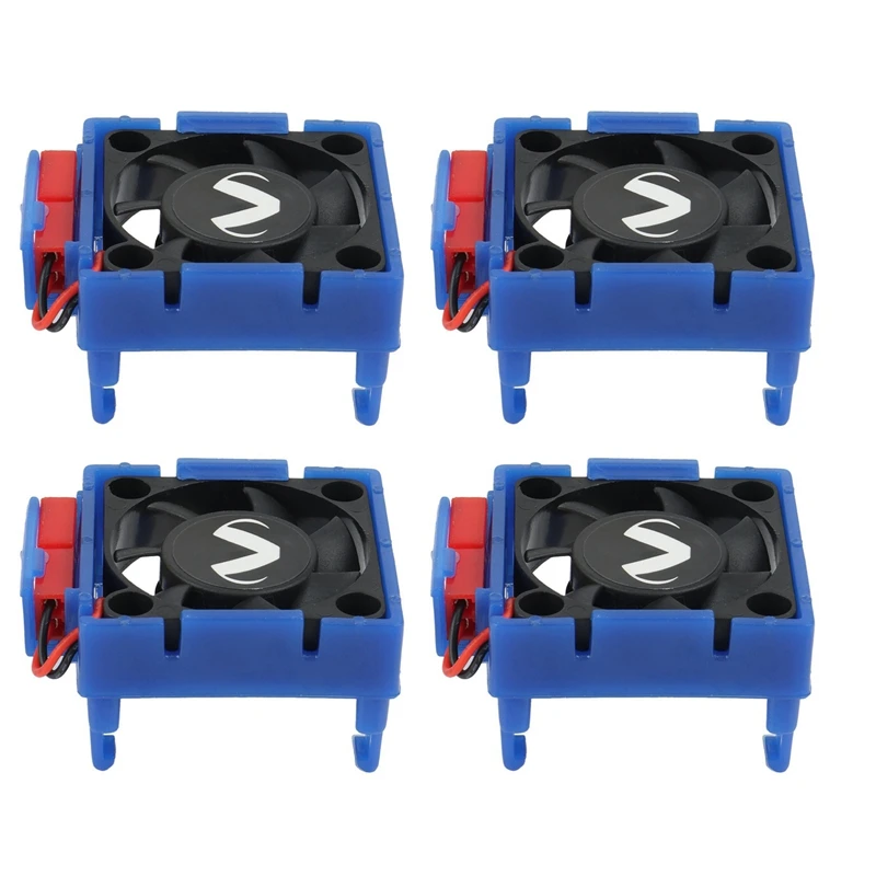 4X VXL-3S Velineon ESC VXL-3 VXL 3S Heat Sink Cooling Fan For Traxxas Bandit Rustler Stampede Slash 2Wd / 4X4 VXL