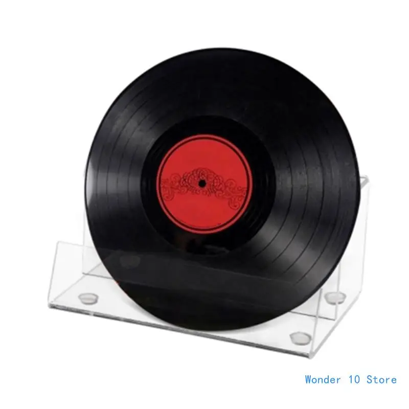 Đen Trong Suốt Vinyl Kỷ Lục Giá Đỡ Acrylic Vinyl Giá Đựng Đồ Giá Đựng Album Giá Đỡ Kỷ Lục Giá Album Cho Văn Phòng