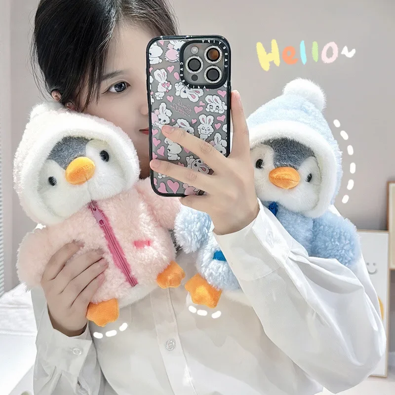 Novo dragão pinguim boneca de pelúcia oceano polar mundo zoológico memorial boneca pequeno presente kawaii decoração do quarto animais de pelúcia crianças estudante