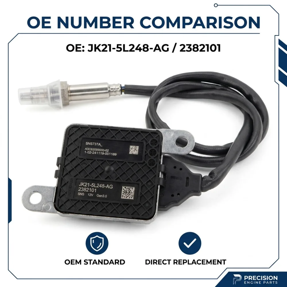 NEW Nitrogen Oxide Sensor JK21-5L248-AG NOx Sensor For Ford Transit Custom V363 MK2 JK215L248AF 2382101 For Ford TOURNEO CUSTOM