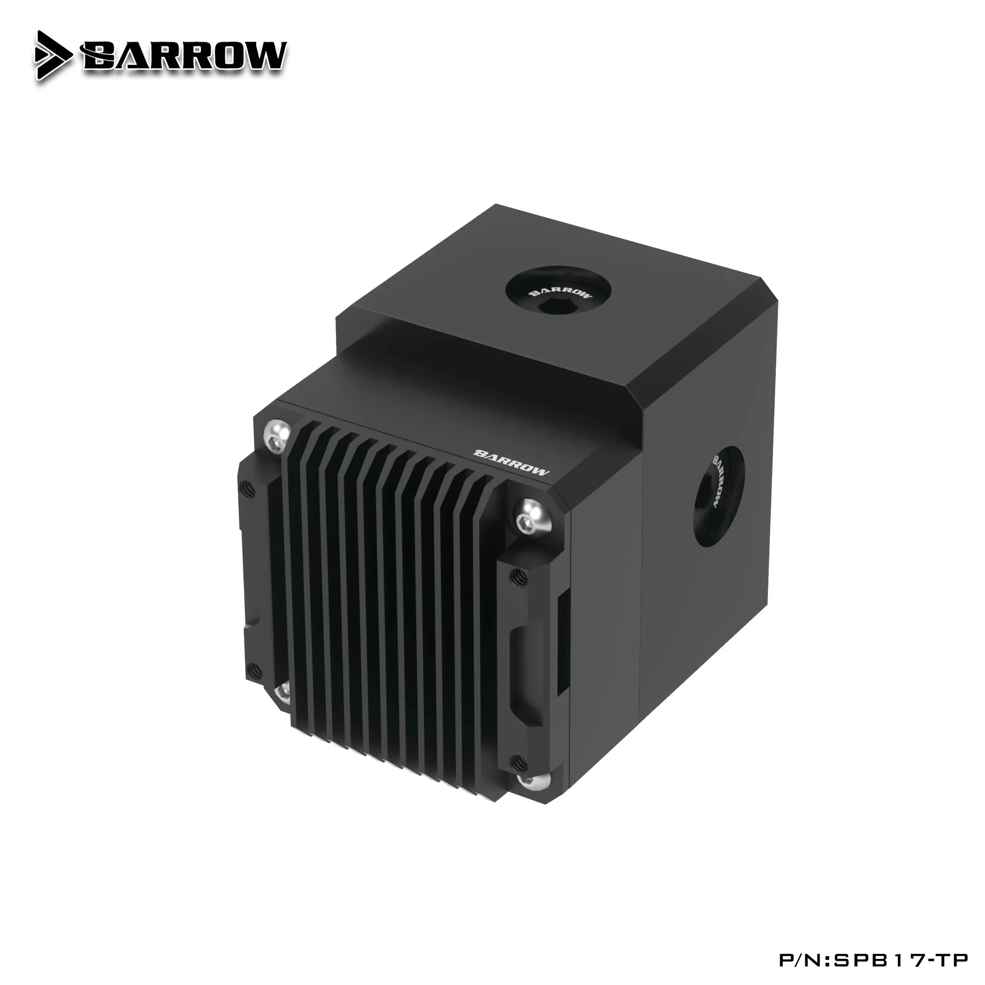 Barrow manual 17W DDC PWM dual speed control server integrated pump box SPB17-TP
