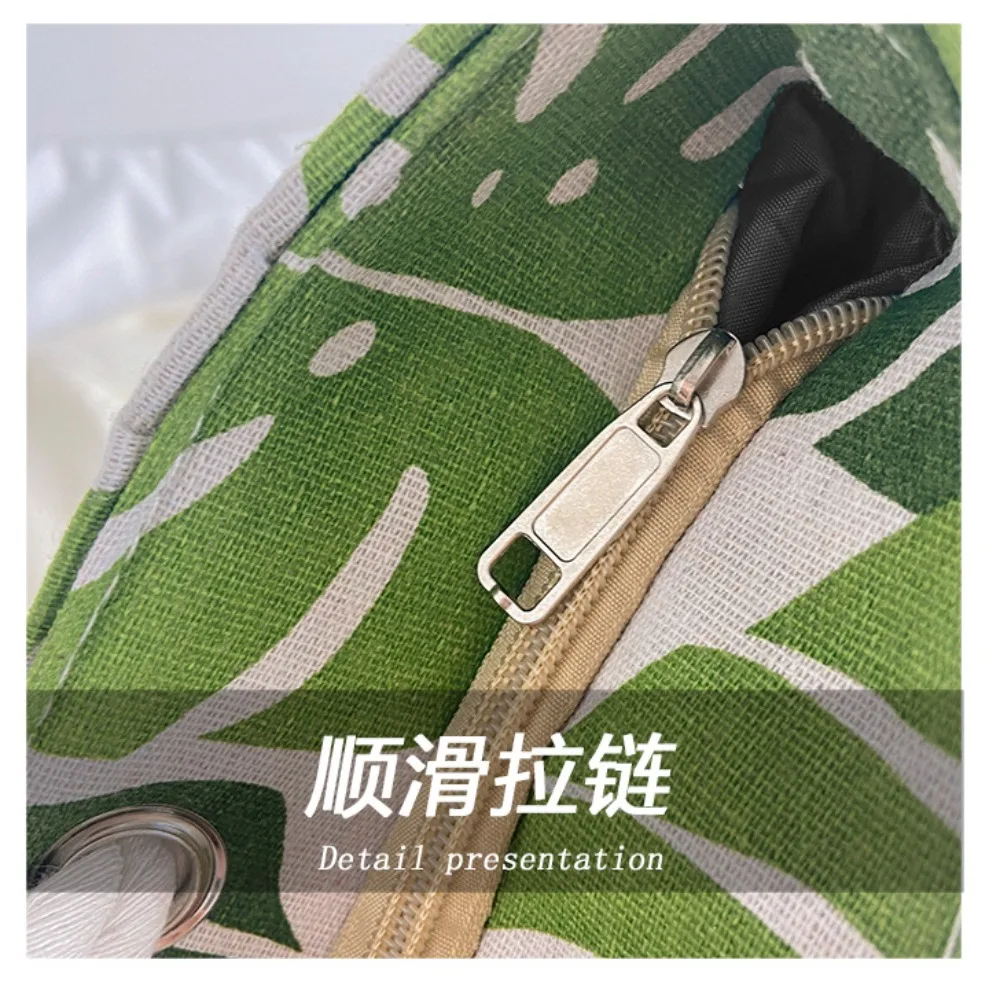 Women Canvas Shoulder Bag Mommy Large Capacity Hadnbag Ladies Portable Shopping Tote Bag