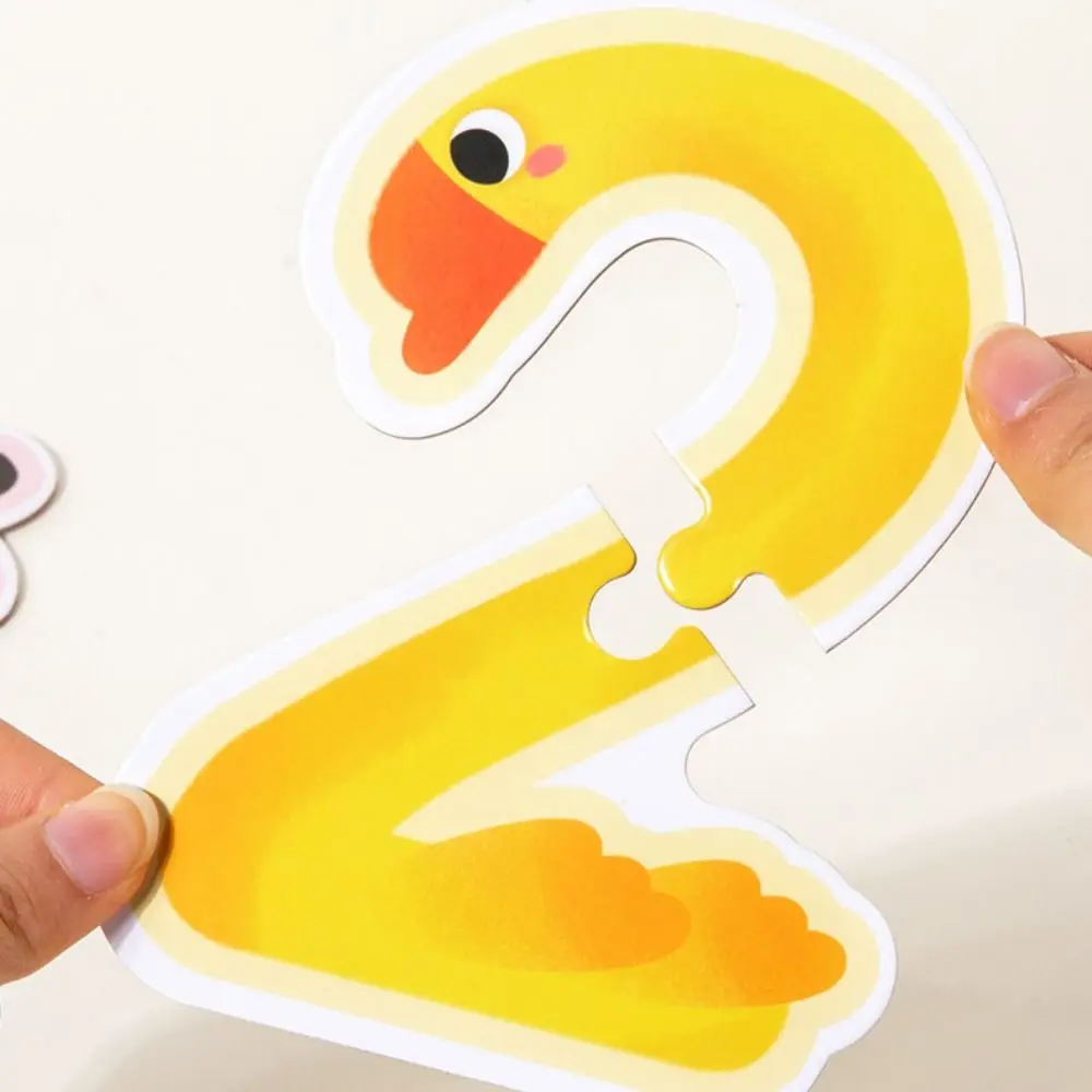 

Пазл-конструктор «Панда»: Лесные животные, слон, мультяшные животные, головоломка для домашнего декора, DIY-пазл с цифрами для детей