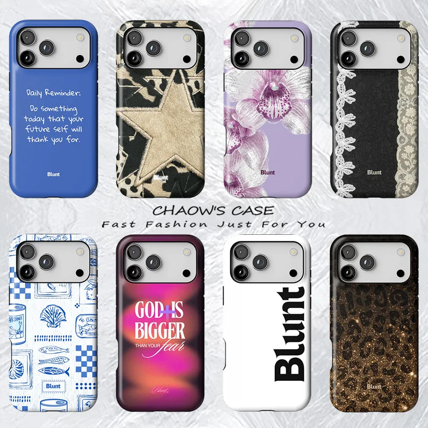 

Luxury Collage Leopard Star Flower Phone Case for iPhone 17 17e 16e 16 15 14 13 12 11 Air Pro Max Plus Double-layer Back Cover