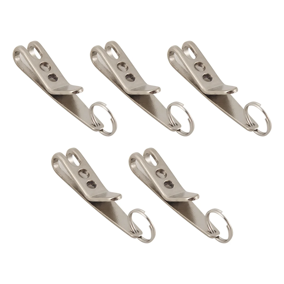 AT77 Llaveros con clip multiusos Herramienta de clip de suspensión con mosquetón perfecto para colgar herramientas EDC, linternas, etc.