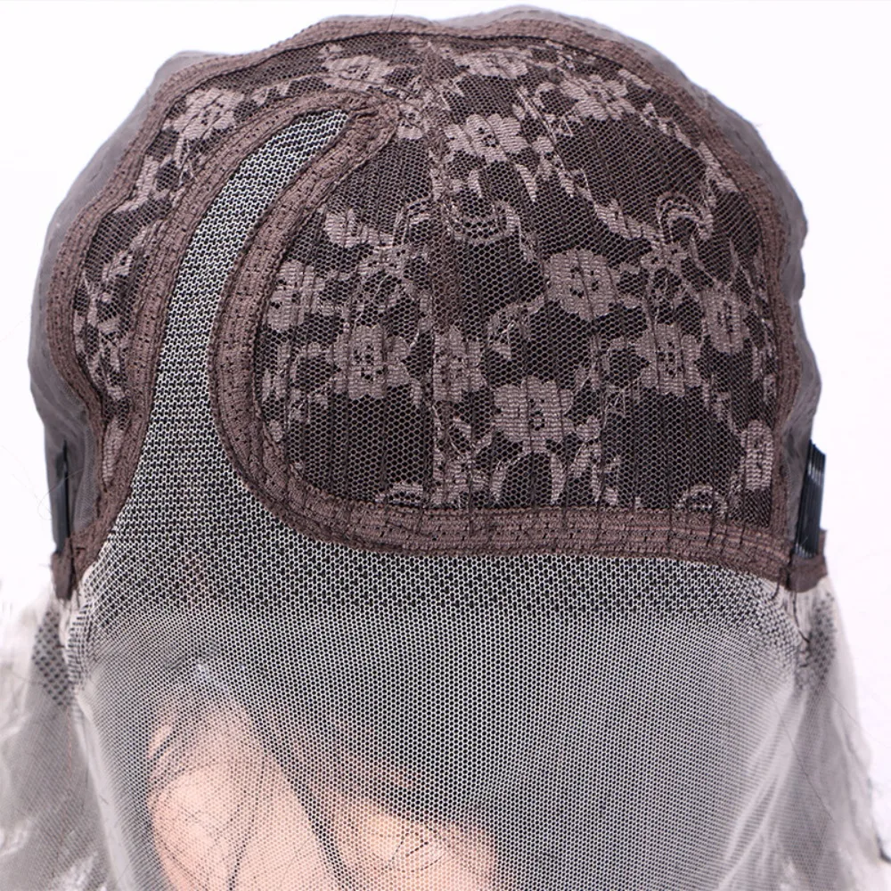 شعر بشري حقيقي قصير مجعد على شكل حرف C من الأمام، مجعد قليلاً، تجعيدات كبيرة متدرجة، شعر بشري حقيقي للنساء، للاستخدام اليومي والمناسبات