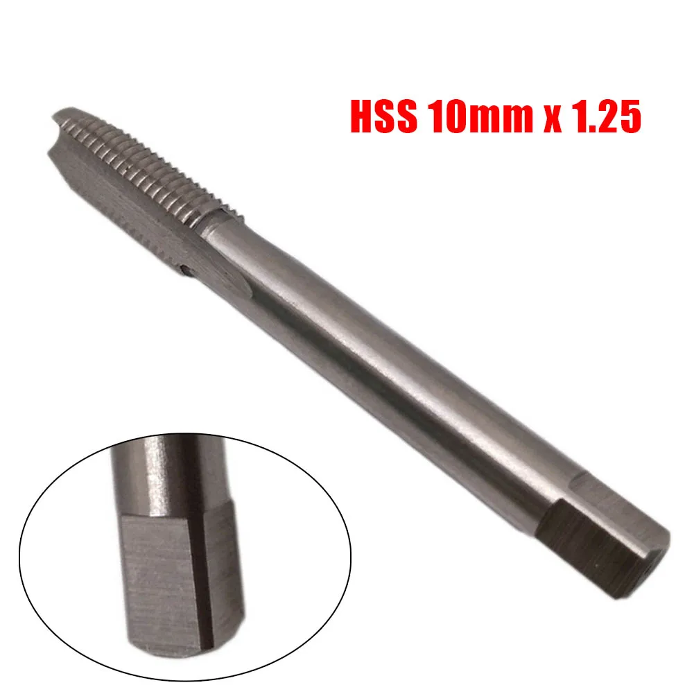 Metrischer Maschinengewindebohrer für die linke Hand, M10 x 1,25 mm, mit HSS, 10 mm Durchmesser, für Metallgewindeschneiden und industrielle Maschineneinsatzbereiche – Detail 24