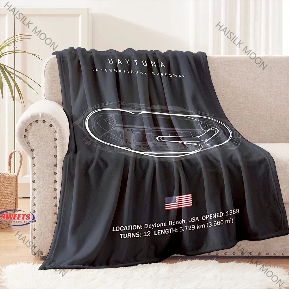 1 قطعة Nurburgring F1 بطانية المسار الدولي لغرفة المعيشة غرفة نوم أريكة مكتب الترفيه هدية عيد ميلاد لابن الزوج أبي #5