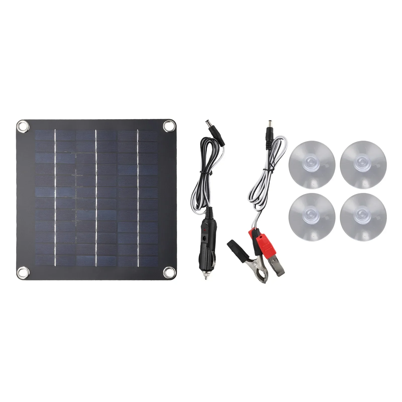 10W Solar Panel 12V Solar Cell With 60A Controller Solar Charge For Phone RV Car MP3 PAD Charger Outdoor Battery Supply