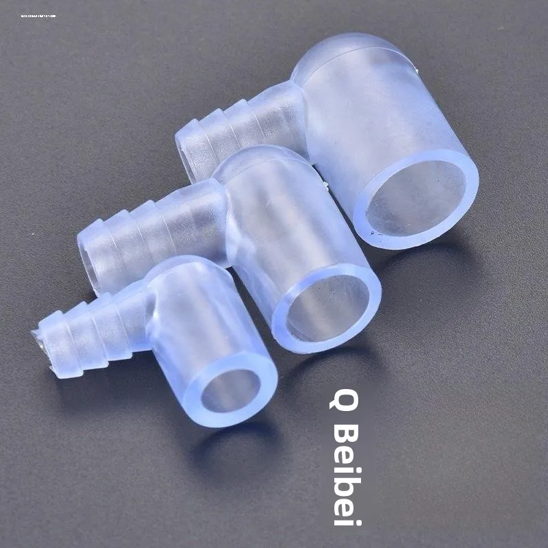Stainless Steel Tea Table Leakage Adapter Corner Bend Tea Set Accessories Three-Way Splitter for Drainage Pipe Chinese Style