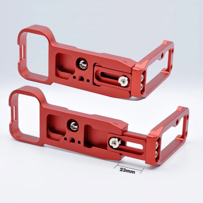 カメラアクセサリーlプレートブラケット金属クイックリリースプレート1/4ネジ用A7C