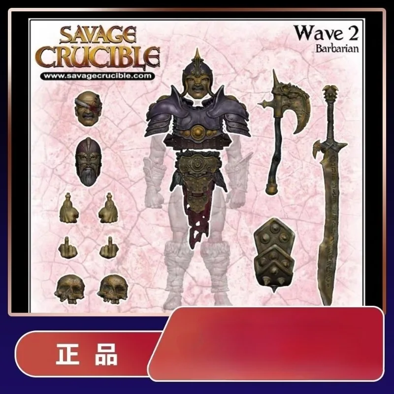 

Harbinger Studios Savage Crucible Wave 2 Jaeger Nashom Krieger Whoman Barbarian Action Figure Anime Model Toy Gift