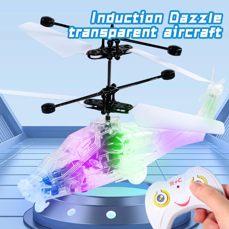 Colorful Mini Shinning LED Drone Induction Quadcopter Aircraft Drone Flying Ball Helicopter Kids Toy Birthday present Boys girls