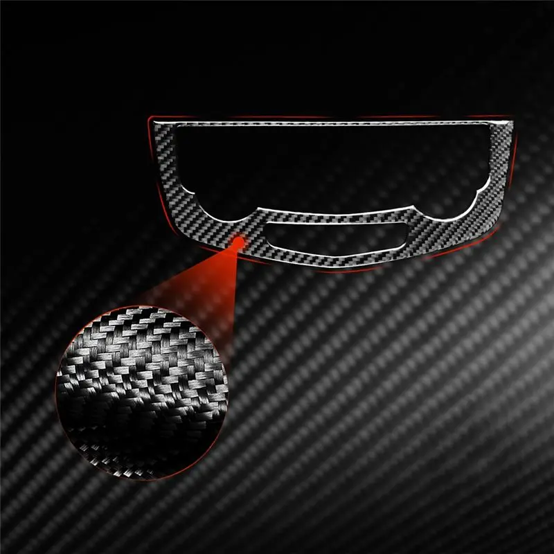 【Top Sale !!】For Nissan X-Trail Rogue T32 2013-2021 Carbon Fiber Car Air Conditioning Panel Cover Trim Sticker Interior Replacem