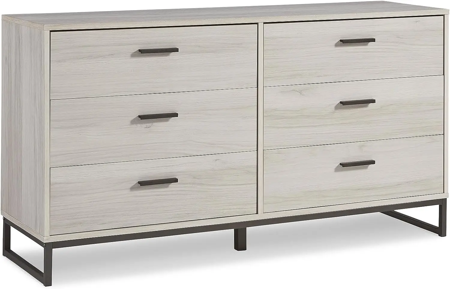 

Design by Ashley Socalle 6 Drawer 59" Dresser, Beige