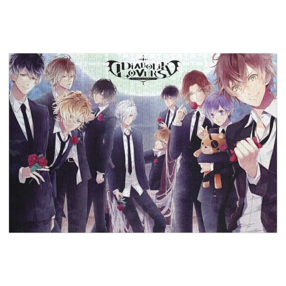 

Diabolik Lovers Full Moon Jigsaw Puzzle Custom Photo Personalised Name Wood Adults Puzzle