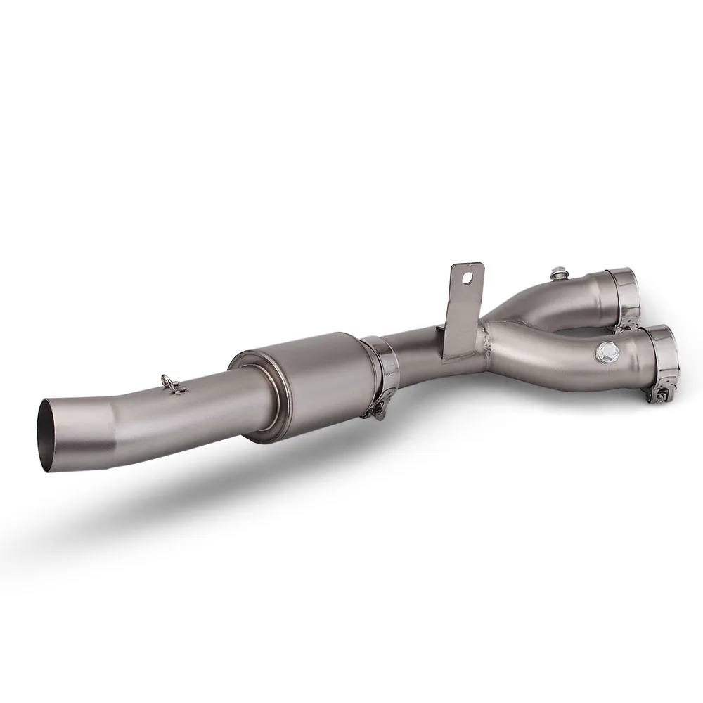 

For Yamaha YZF R1 R1M 2015-2025 Exhaust Kit Stainless Motorcycle Escape 51MM Interface Middle Link Pipe Escape Slip on Tube