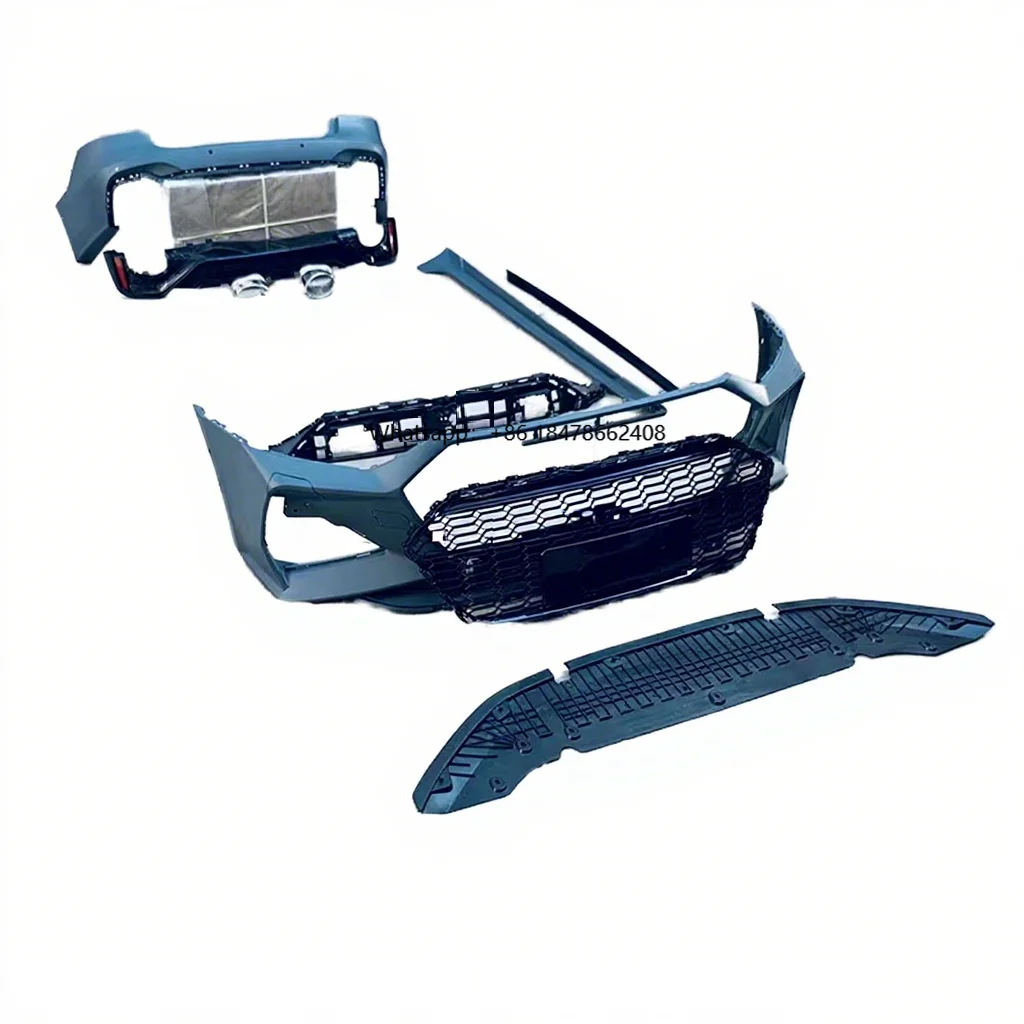 

Car A7 S7 Front Rear Bumper RS7 Style Bumper Full Body Kits with Grille for C8 2019 2020 2021 2022 2023 2024 2025