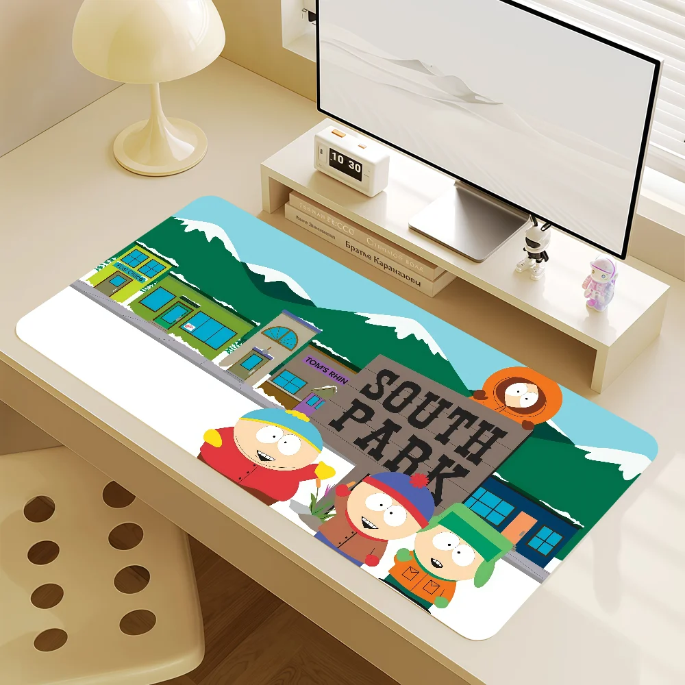Mouse Pad MousePad Non-slip Lockedge Office Student Gaming Park S-South Thickened Large Writing Cartoon Funny Pad Cushion