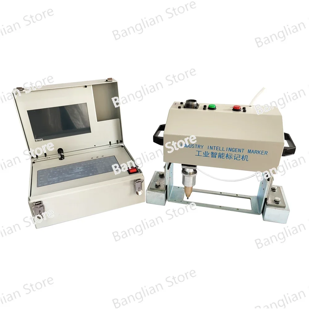 High Quality Portable  Dot Peen Marking Machine Steel Nameplate Vin Chassis Number Pneumatic Metal Engraving Machinery