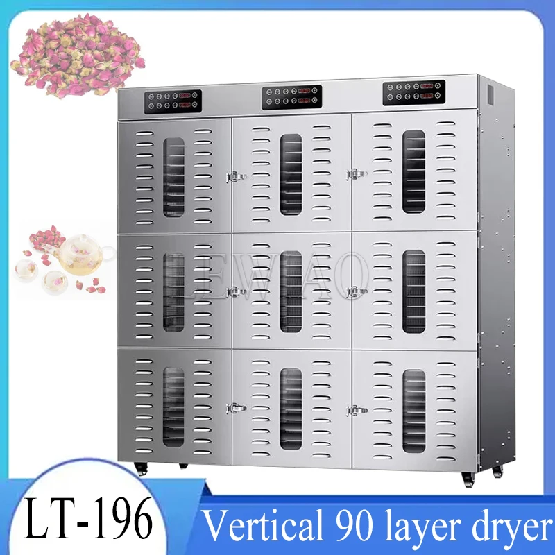 Electric Strawberry Pineapple Heat Pump Industry Fruit Food Dryer Dry Dried 90 Degree Machine