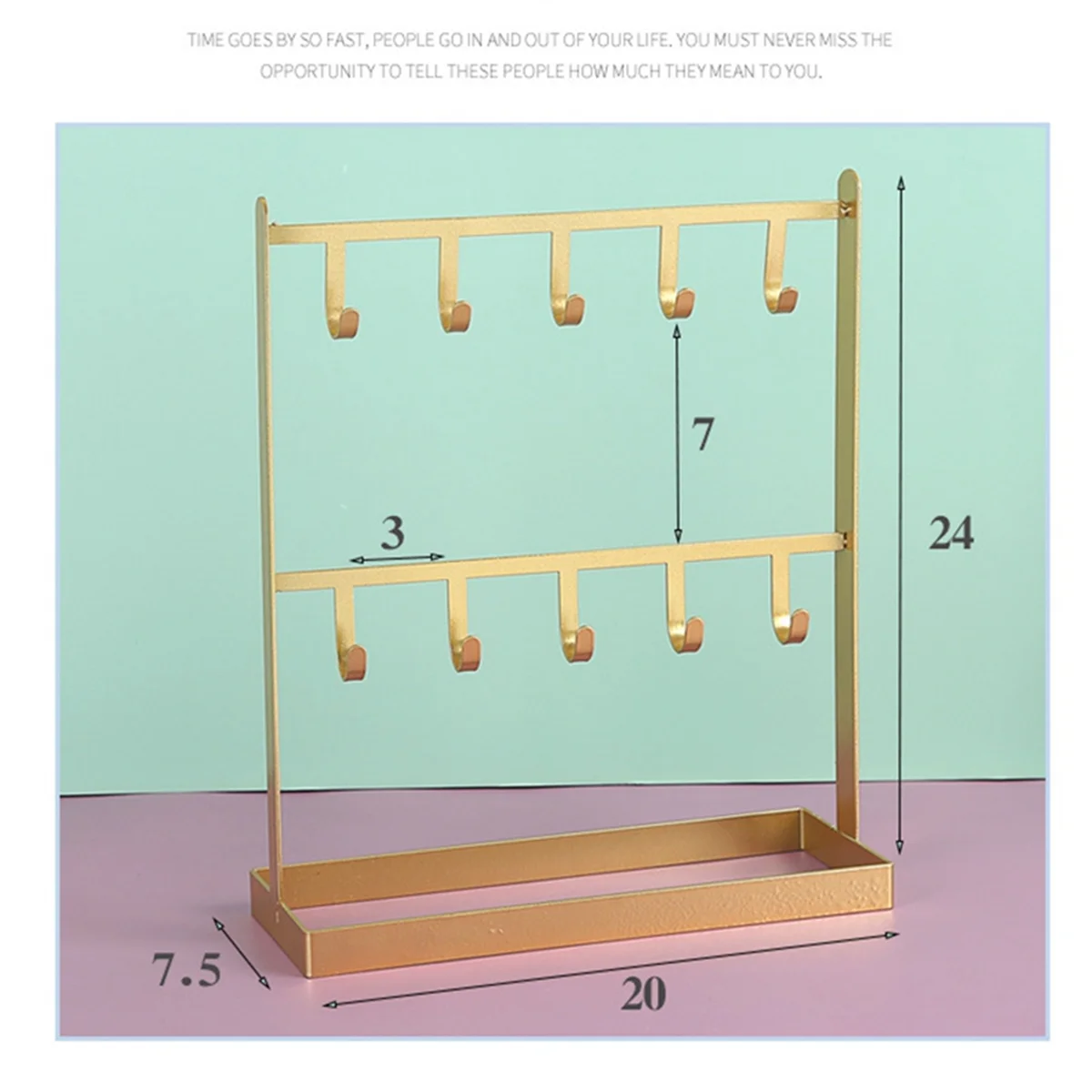 

Earring Display Stand Metal Jewelry Stand Metal Jewelry Rack Jewelry Storage Rack Earring Holder Ornament Jewelry Shelf