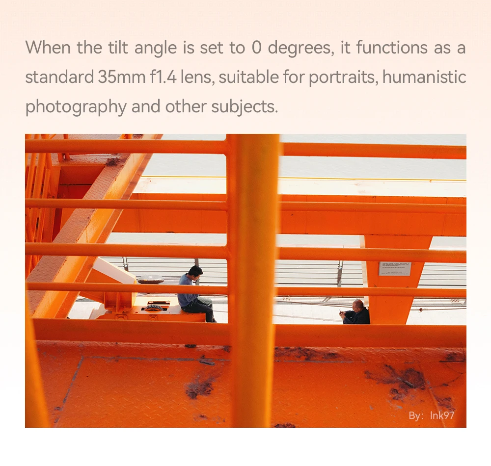 TTArtisan 35mm F1.4 APS-C Tilt-Objektiv mit Großer Blende für Sony E Nikon Z Fuji X M43 Canon R EOSR A6600 A7C XT50 XM5 R50 R6 Z6 Z7 ZF – Detail 9