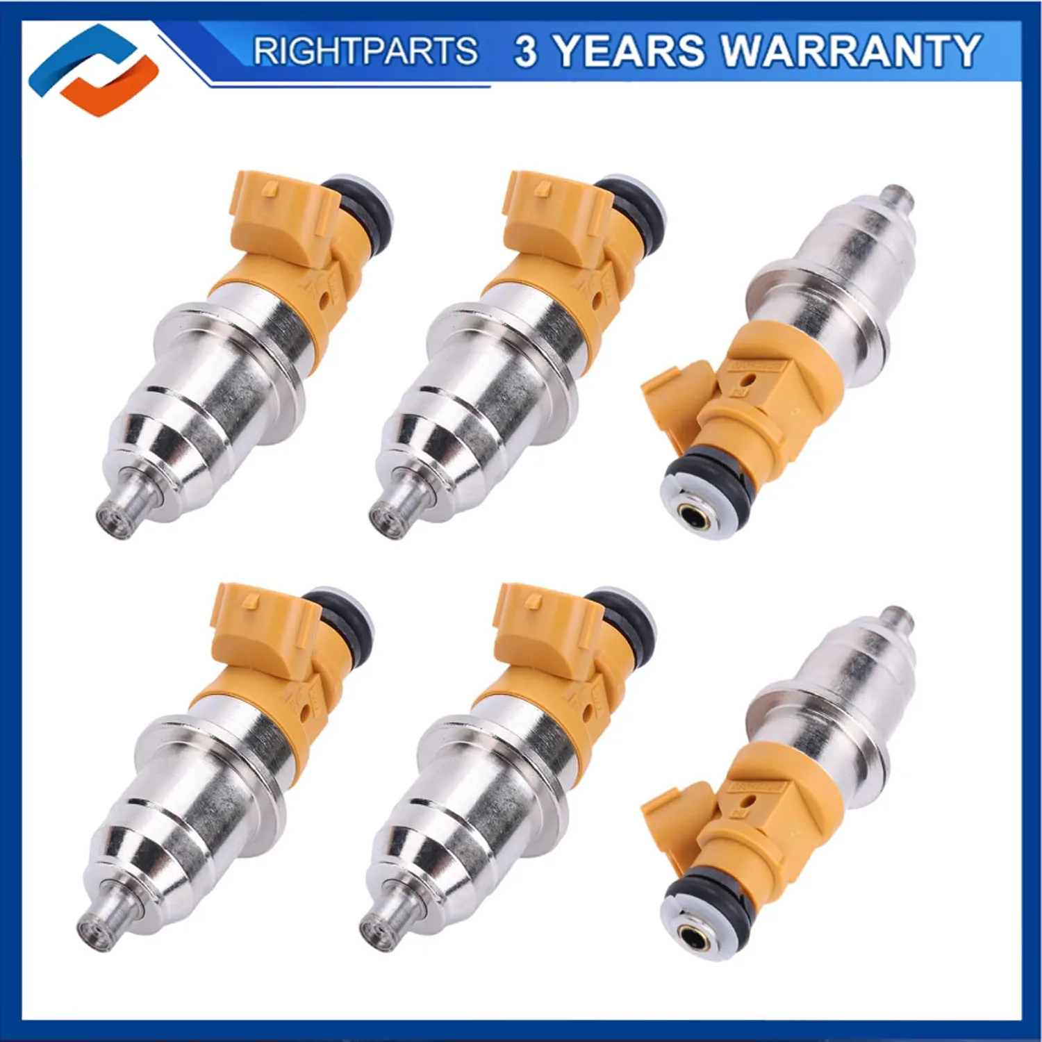6Pcs 1465A012 E7T05074 DIM1070G Fuel Injectors for Mitsubishi Pajero III Canvas Top V60 V70 3.5 GDI 2001~2006 New E7T25080