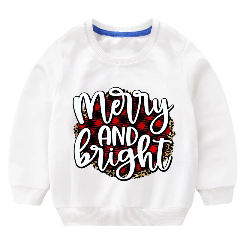 

Kids Hoodies Sweatshirts Christmas Toddler Baby Clothing Boys Girls Christmas Print Casual T Shirt Spring Tops Children Pullover