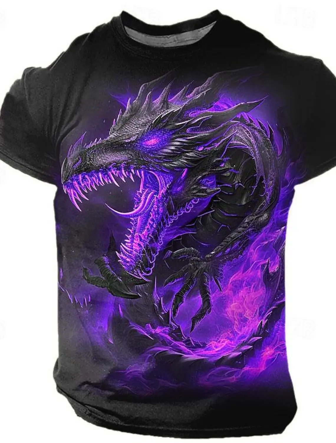 Graphic Dragon Designer Retro Vintage Subculture Men's 3D Print T shirt Tee Sports Short Sleeve Crew Neck Shirt summer Apparel