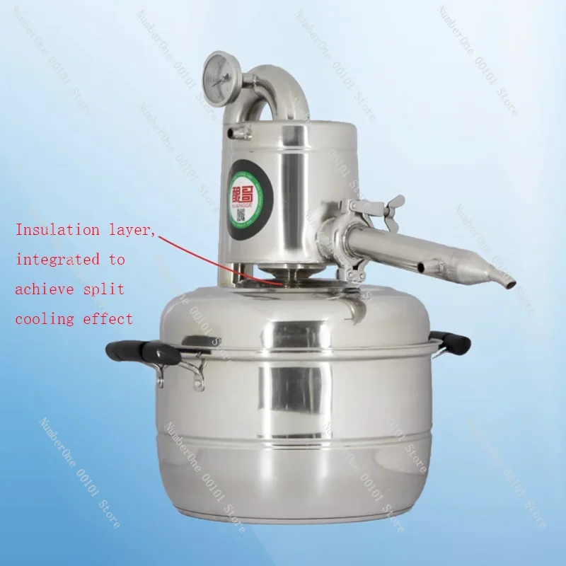 10L Water Alcohol Distiller Home small Brew Kit Still Wine Making brewing machine distillation equipment