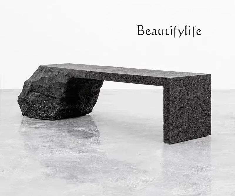 

Art Imitation Rock Bench Bench Creative Xuan Gate Table Case