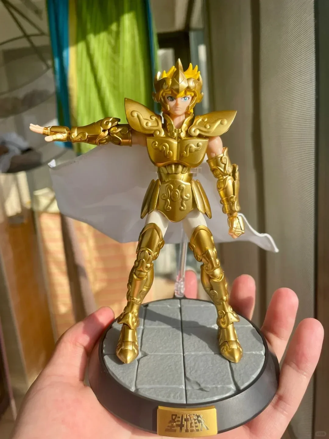 متوفر في المخزون سانت سيا القماش أسطورة الرسوم المتحركة اللعب الطرفية بطل فئة المنقولة القماش الذهبي نموذج الشكل جمع غالاكسي المجلد 5 #4