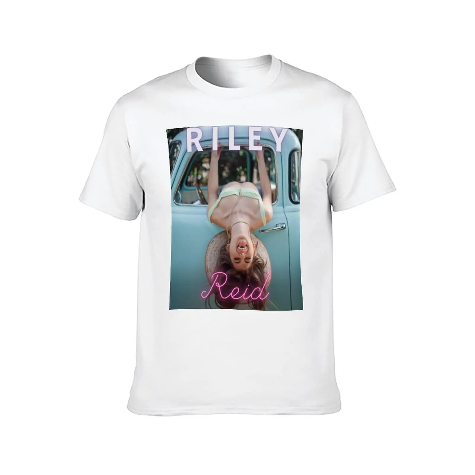 رايلي ريد مثير صورة تي شيرت رجل تي شيرت للرجال القطن تي شيرت رجل 100% تي شيرت #2