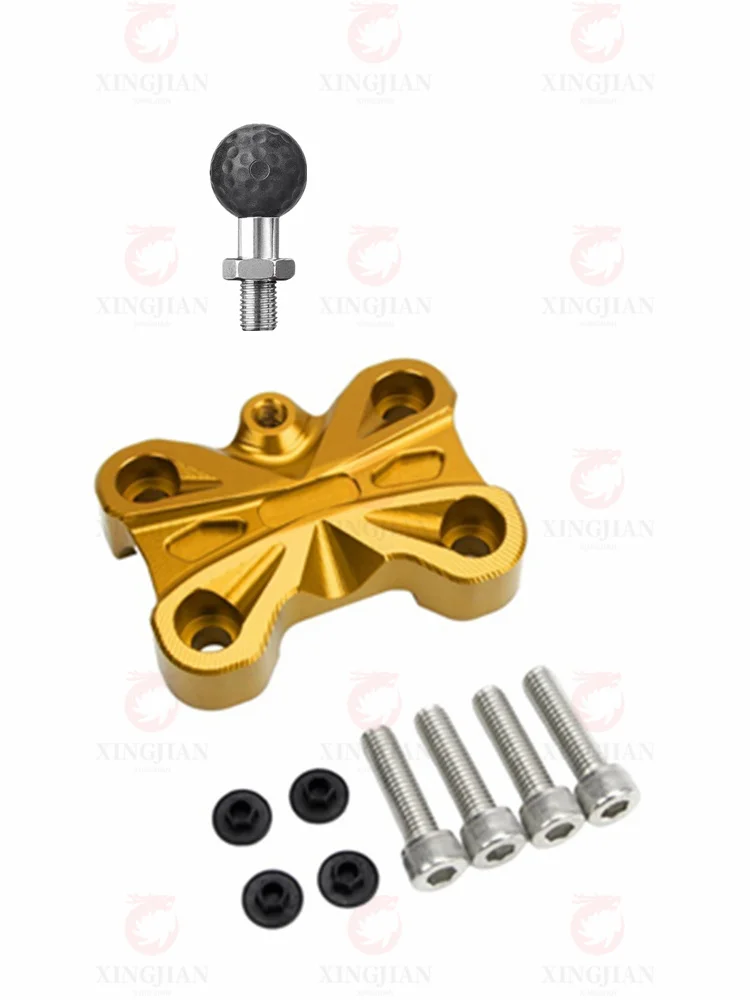 

Motorcycle Handlebars Riser Clamps For KYMCO KRV180 KRV150 Specialized CNC Aluminum Alloy Modified Accessories